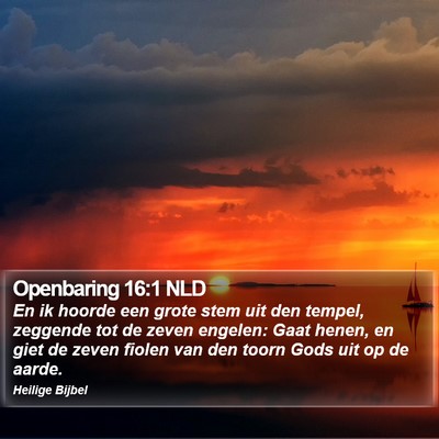 Openbaring 16:1 NLD Bible Verse Image