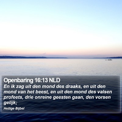 Openbaring 16:13 NLD Bible Verse Image