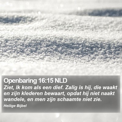 Openbaring 16:15 NLD Bible Verse Image