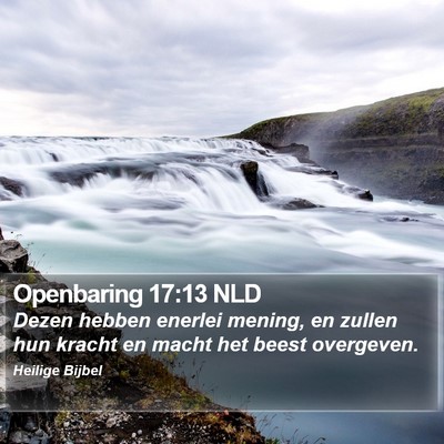 Openbaring 17:13 NLD Bible Verse Image