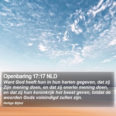 Openbaring 17:17 NLD Bible Verse Image