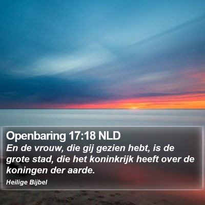 Openbaring 17:18 NLD Bible Verse Image