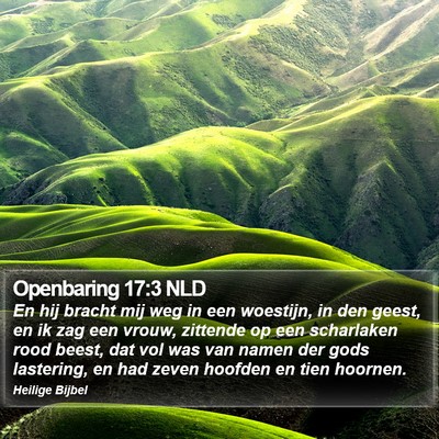Openbaring 17:3 NLD Bible Verse Image