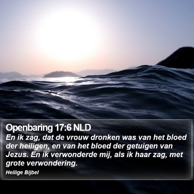 Openbaring 17:6 NLD Bible Verse Image