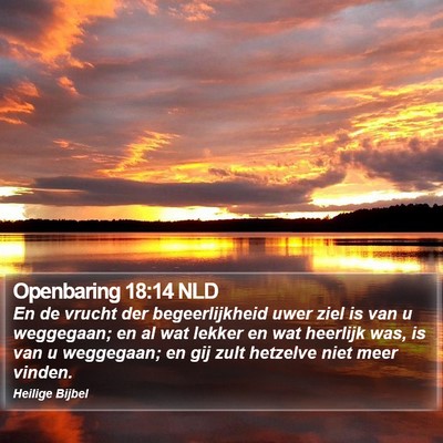 Openbaring 18:14 NLD Bible Verse Image
