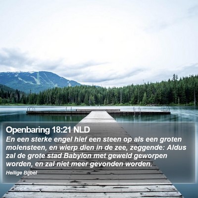 Openbaring 18:21 NLD Bible Verse Image