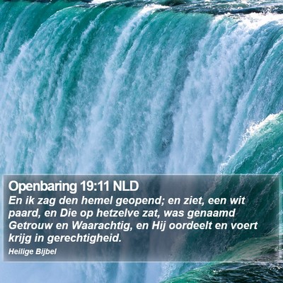 Openbaring 19:11 NLD Bible Verse Image