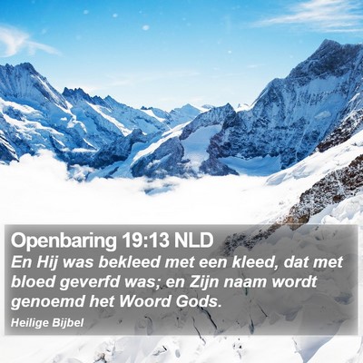 Openbaring 19:13 NLD Bible Verse Image