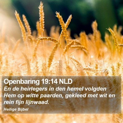 Openbaring 19:14 NLD Bible Verse Image