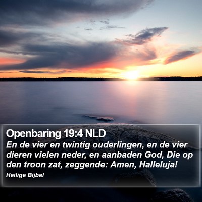 Openbaring 19:4 NLD Bible Verse Image