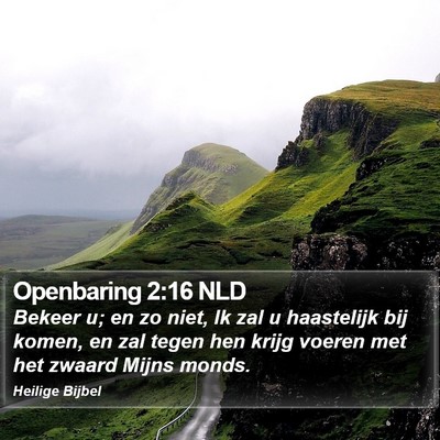 Openbaring 2:16 NLD Bible Verse Image