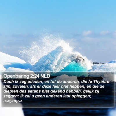 Openbaring 2:24 NLD Bible Verse Image