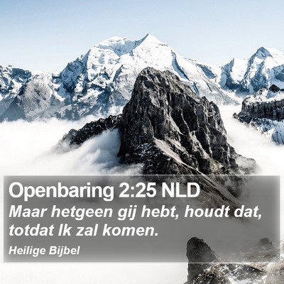 Openbaring 2:25 NLD Bible Verse Image