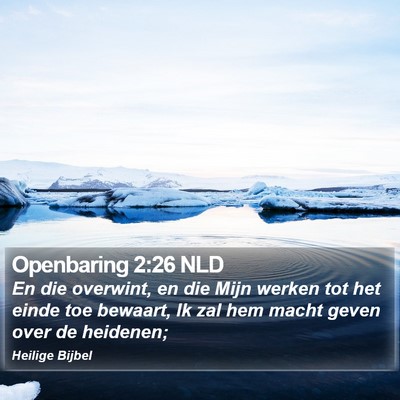 Openbaring 2:26 NLD Bible Verse Image