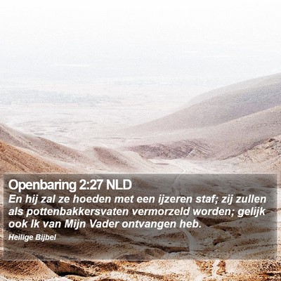 Openbaring 2:27 NLD Bible Verse Image