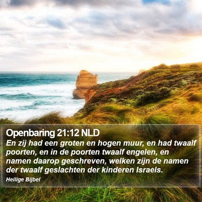 Openbaring 21:12 NLD Bible Verse Image