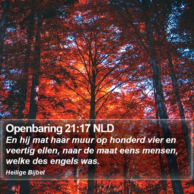 Openbaring 21:17 NLD Bible Verse Image
