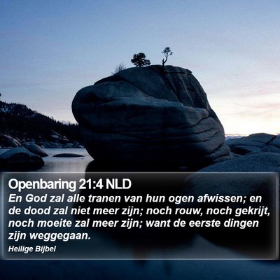 Openbaring 21:4 NLD Bible Verse Image