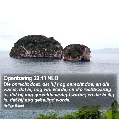 Openbaring 22:11 NLD Bible Verse Image