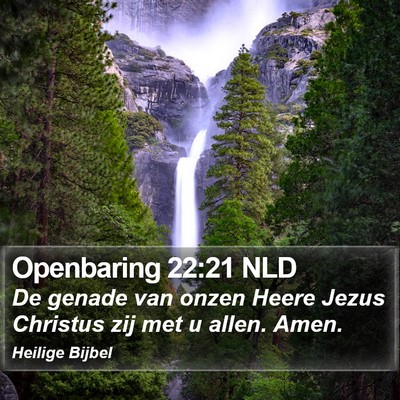 Openbaring 22:21 NLD Bible Verse Image