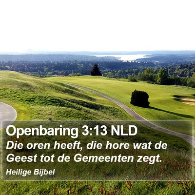 Openbaring 3:13 NLD Bible Verse Image