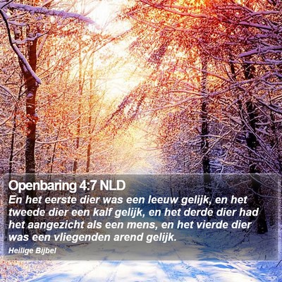 Openbaring 4:7 NLD Bible Verse Image