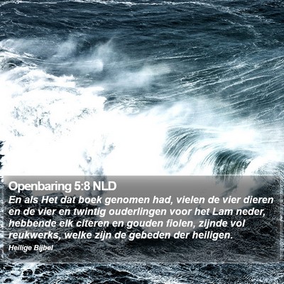 Openbaring 5:8 NLD Bible Verse Image