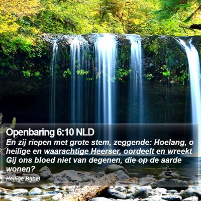 Openbaring 6:10 NLD Bible Verse Image