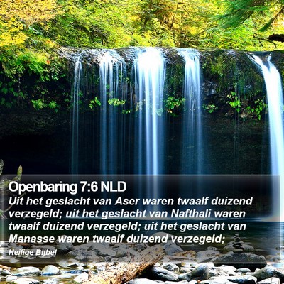 Openbaring 7:6 NLD Bible Verse Image