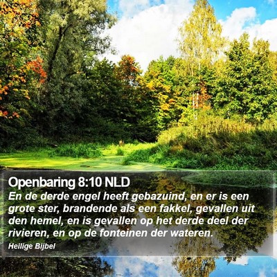 Openbaring 8:10 NLD Bible Verse Image