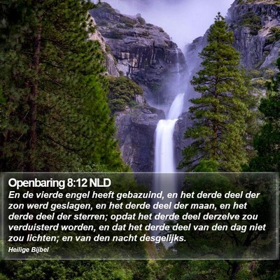 Openbaring 8:12 NLD Bible Verse Image