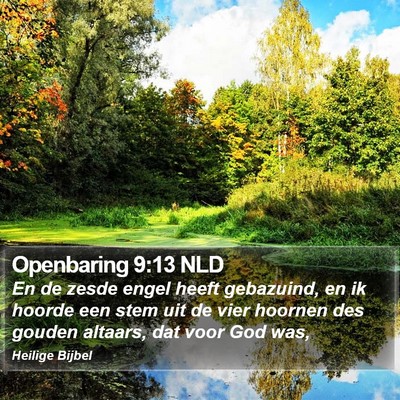 Openbaring 9:13 NLD Bible Verse Image