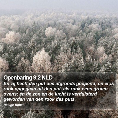 Openbaring 9:2 NLD Bible Verse Image