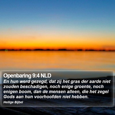 Openbaring 9:4 NLD Bible Verse Image