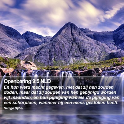 Openbaring 9:5 NLD Bible Verse Image