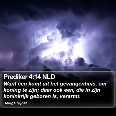 Prediker 4:14 NLD Bible Verse Image