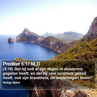Prediker 5:17 NLD Bible Verse Image