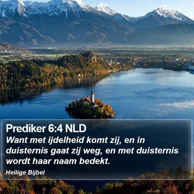 Prediker 6:4 NLD Bible Verse Image