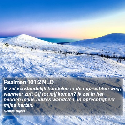Psalmen 101:2 NLD Bible Verse Image