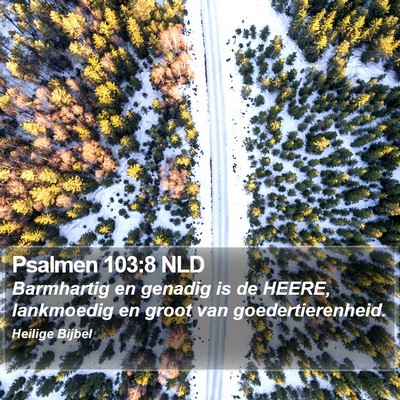 Psalmen 103:8 NLD Bible Verse Image
