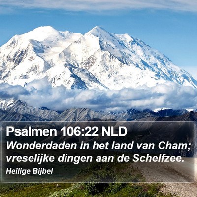 Psalmen 106:22 NLD Bible Verse Image