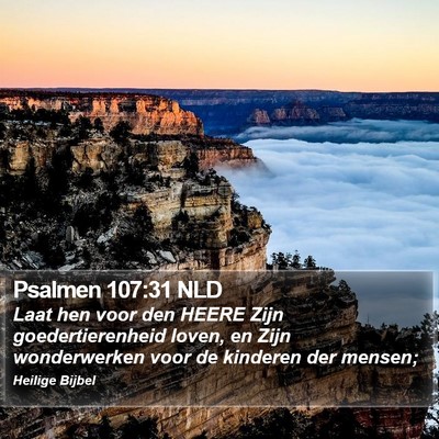 Psalmen 107:31 NLD Bible Verse Image