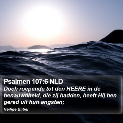 Psalmen 107:6 NLD Bible Verse Image