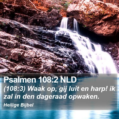 Psalmen 108:2 NLD Bible Verse Image