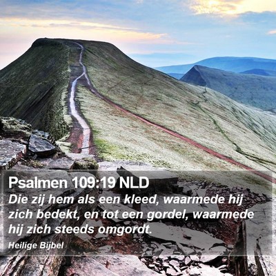 Psalmen 109:19 NLD Bible Verse Image