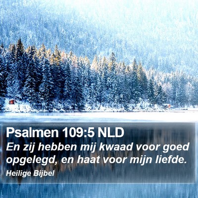 Psalmen 109:5 NLD Bible Verse Image