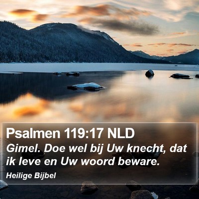 Psalmen 119:17 NLD Bible Verse Image