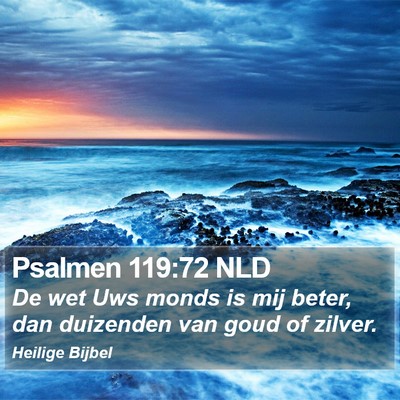 Psalmen 119:72 NLD Bible Verse Image