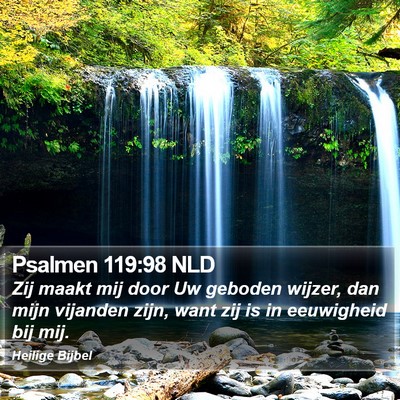 Psalmen 119:98 NLD Bible Verse Image