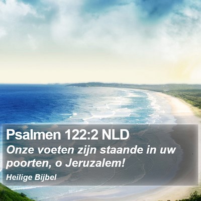 Psalmen 122:2 NLD Bible Verse Image